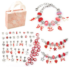 Handmade Gemstone Jewelry Pendant Bracelet Set for Kids